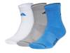 Cushioned Sport 4.0 Men's Quarter Socks - 3 Pack Multicolor view