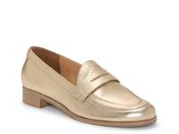 Clarette Penny Loafer Gold Metallic view