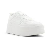 Eviie Platform Sneaker White view