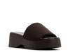 Noemii Platform Sandal Dark Brown view