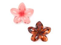 Hibiscus Flower Hair Clips - 2 Pack Multicolor view