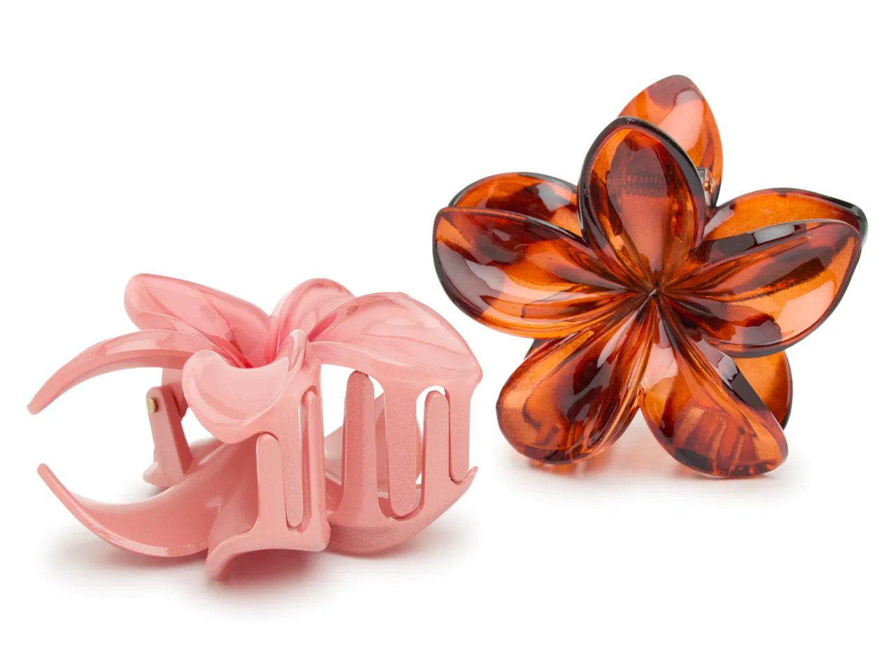 Hibiscus Flower Hair Clips - 2 Pack