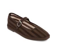 Morocco Mary Jane Flat Dark Brown view