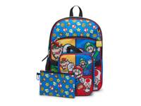 Super Mario Backpack Set Multicolor view