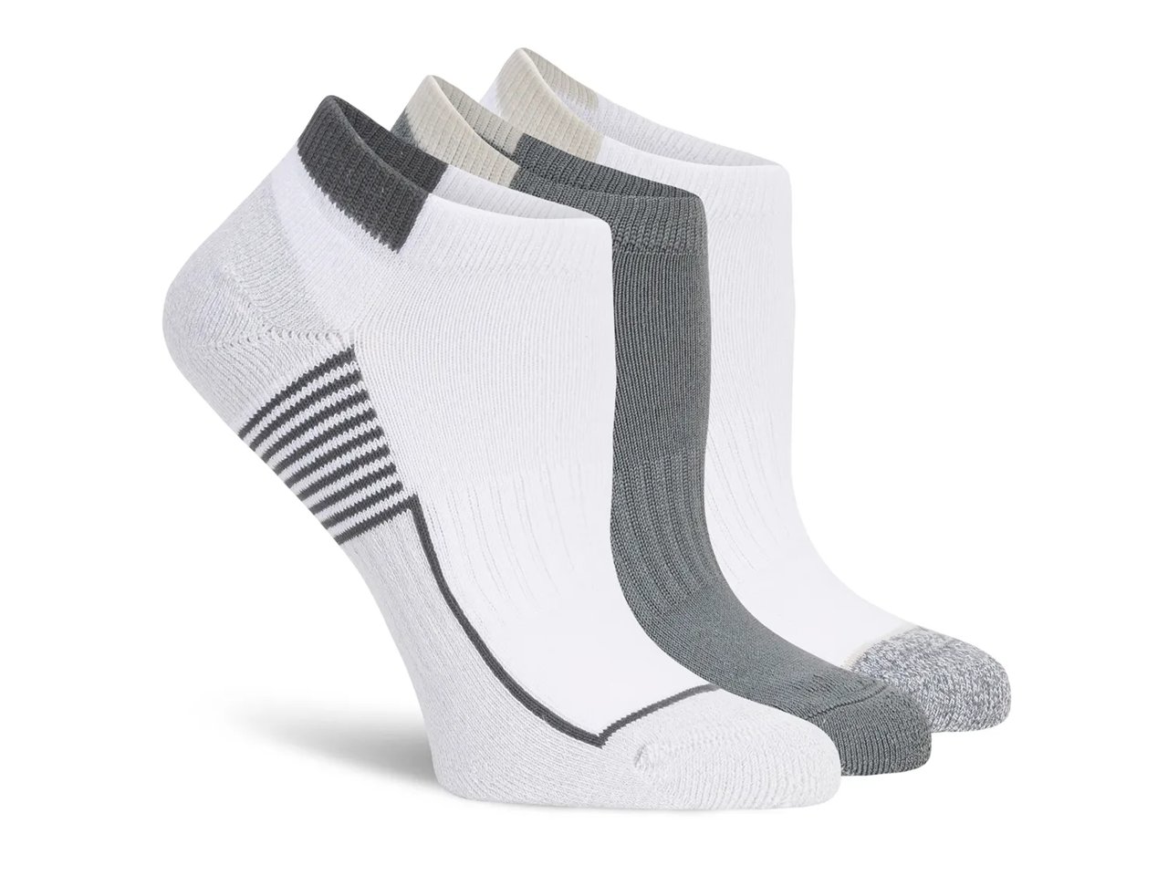 Walking Powder Women's No Show Socks - 3 Pack
