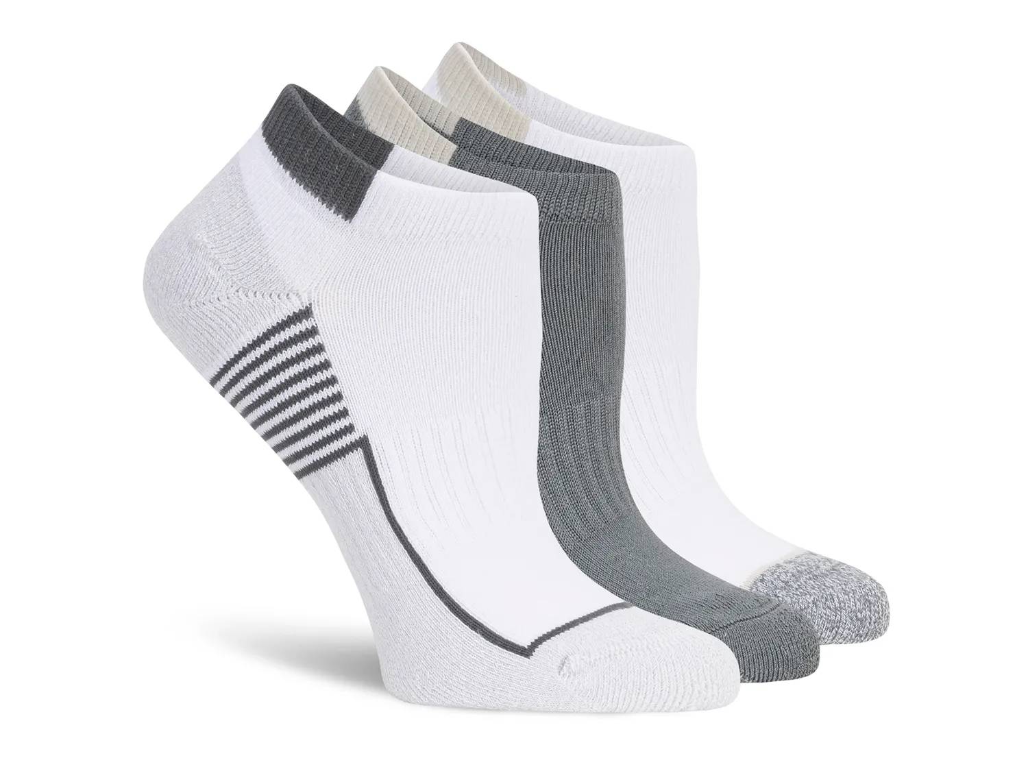 Walking Powder Women's No Show Socks - 3 Pack