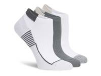 Walking Powder Women's No Show Socks - 3 Pack Grey view