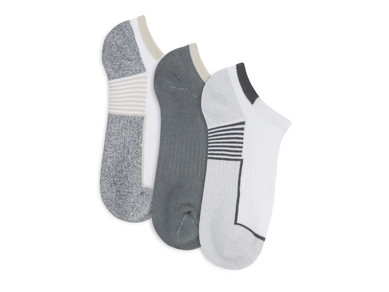 Walking Powder Women's No Show Socks - 3 Pack