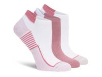 Walking Powder Women's No Show Socks - 3 Pack Pink/Multicolor view