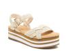 Breeze Platform Sandal Taupe view
