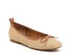 Frankie Ballet Flat Cognac view