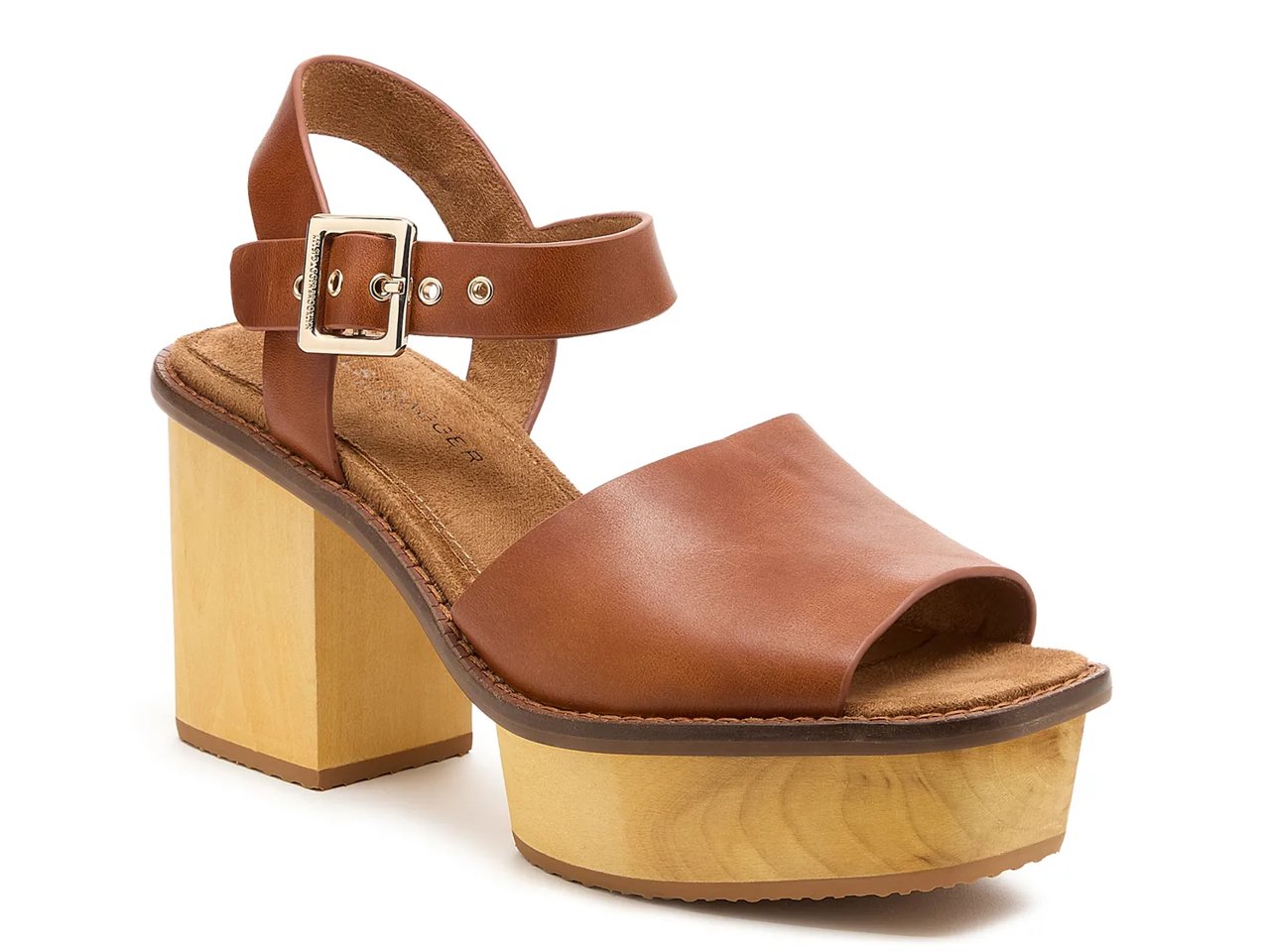 Groove Platform Sandal