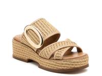 Nina Wedge Sandal Natural Beige view