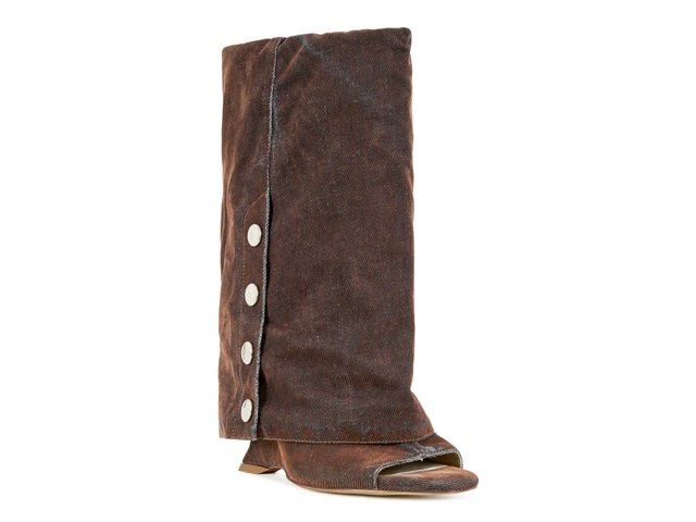 Tinseled Foldover Boot