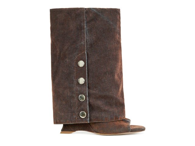 Tinseled Foldover Boot