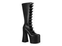 Tomlin Platform Boot Black view