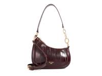 Direction Leather Shoulder Bag Red view