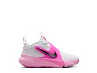 Team Hustle D 12 Sneaker - Kids' White/Pink view