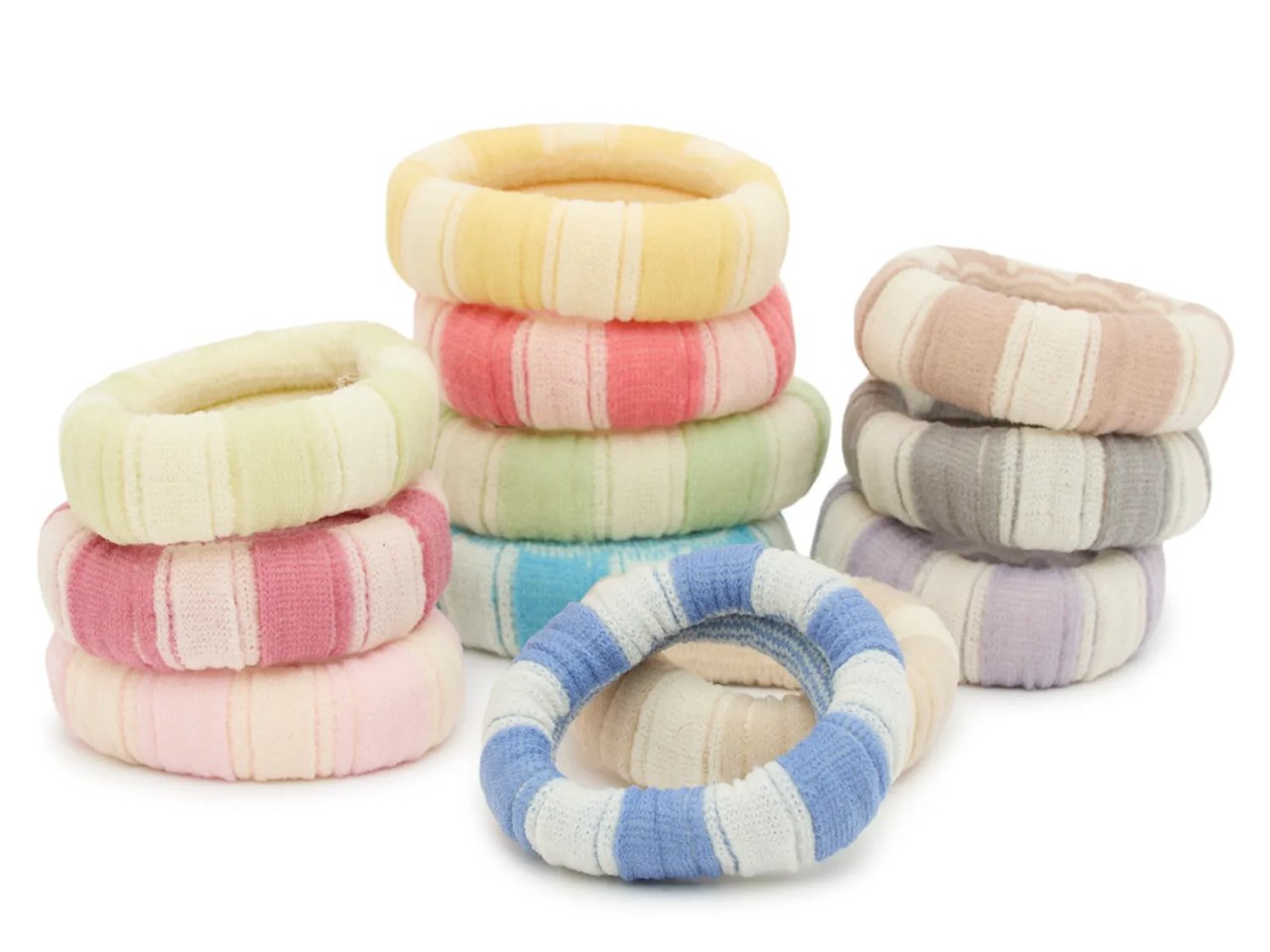 Seamless Hair Tie Set - 12 Pack