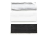 Ribbed Headband Set - 3 Pack Multicolor view