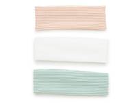 Crinkle Rib Headband Set - 3 Pack Multicolor view