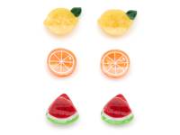 Fruit Mini Hair Clips - 6 Pack Multicolor view