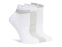 Twin Cuff Powder Women's No Show Socks - 3 Pack Grey view