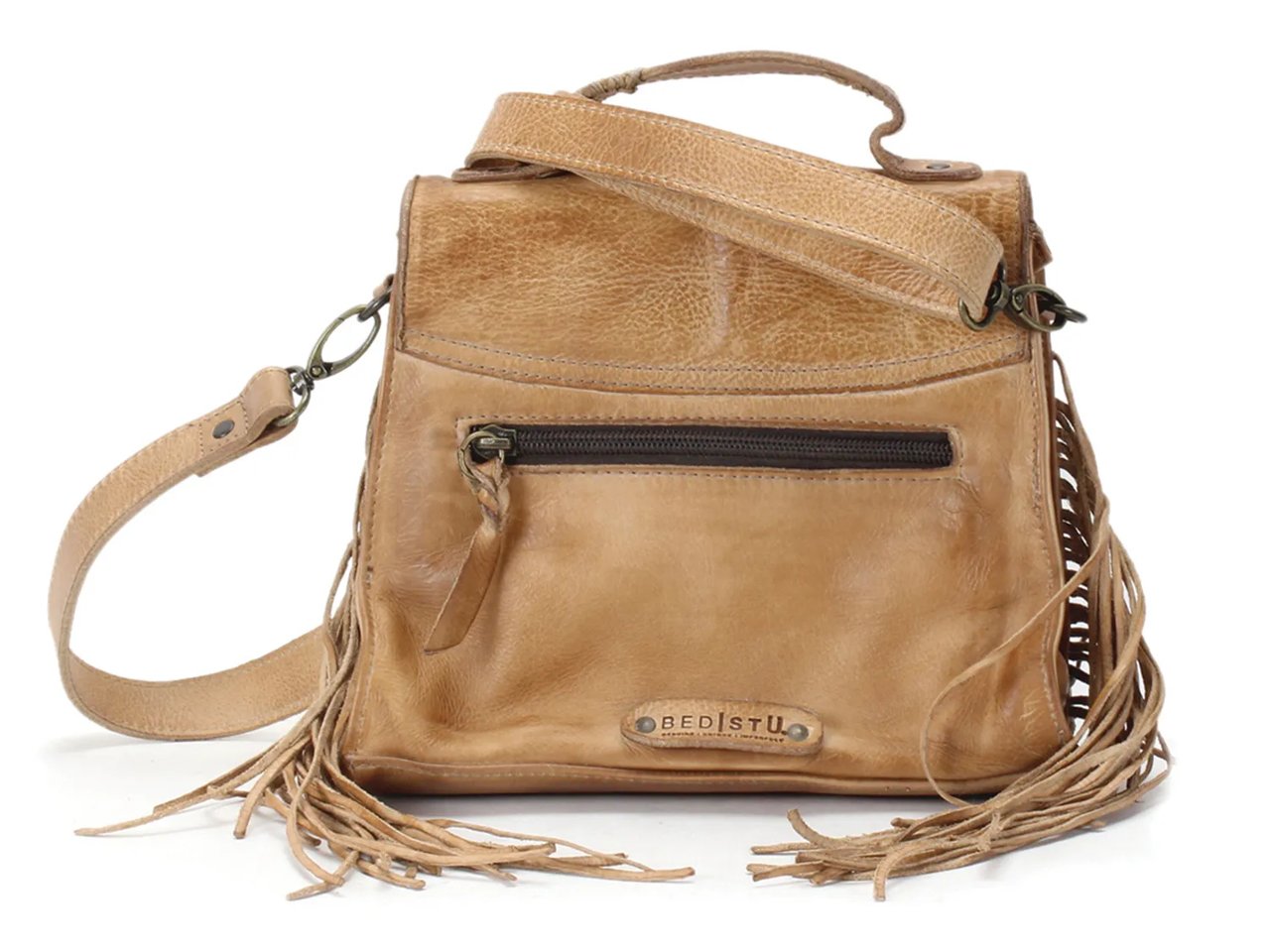 Hidden Leather Satchel