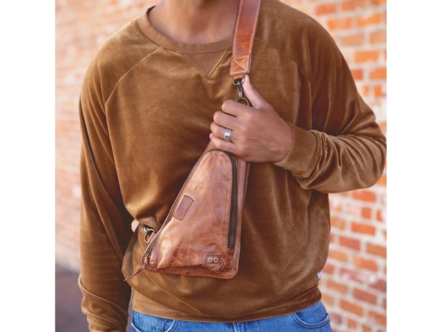 Adept Leather Sling Bag