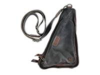 Adept Leather Sling Bag Black Teak view