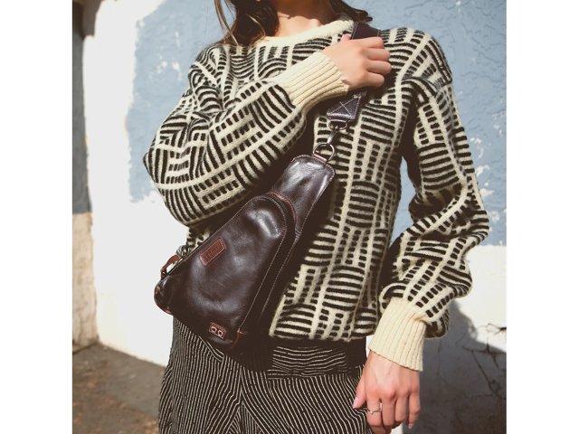 Adept Leather Sling Bag