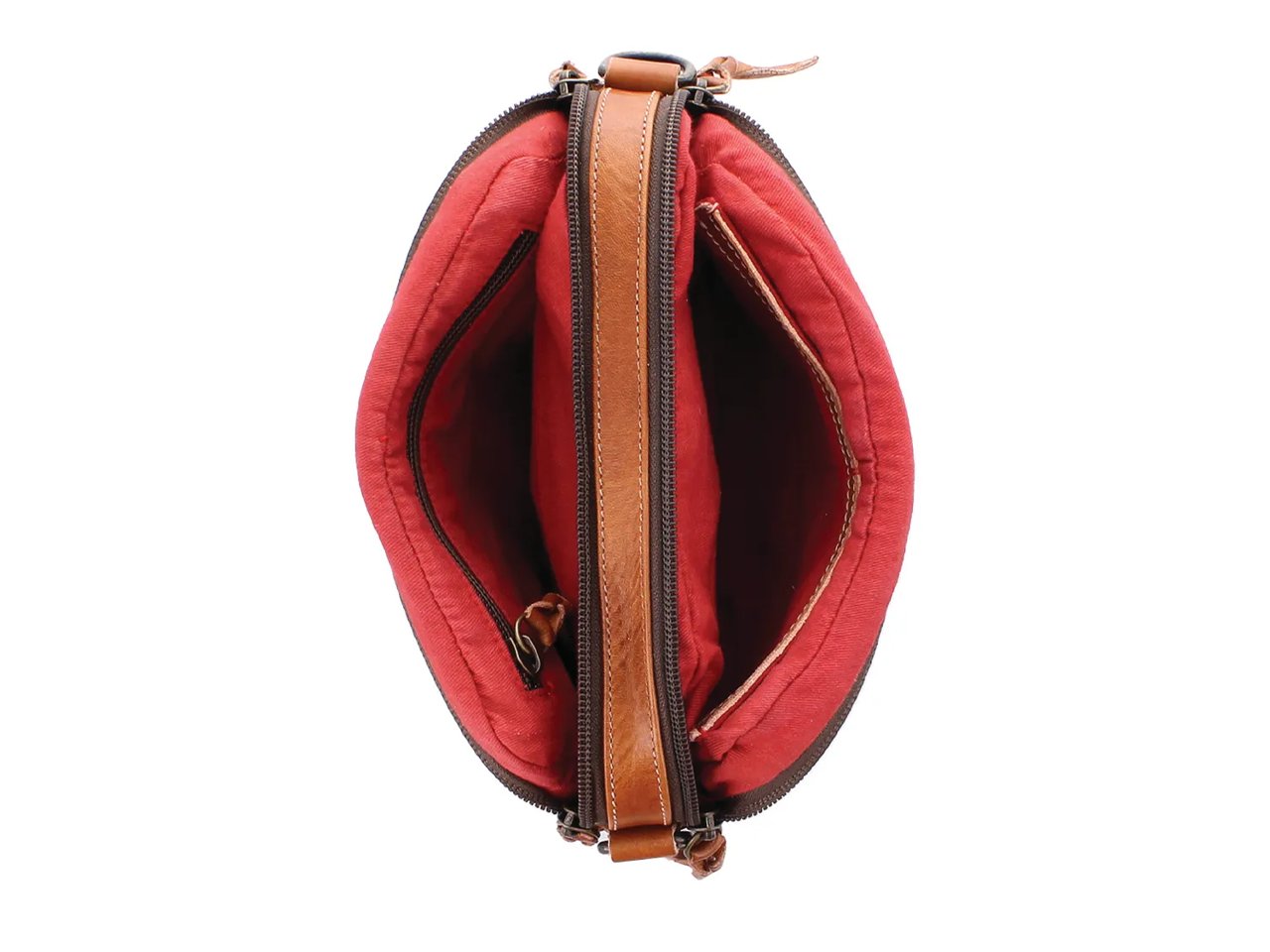 Shy Leather Crossbody Bag