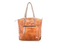 Barra II Leather Tote Tan view