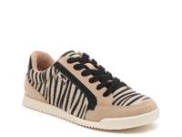 Bolt Sneaker Beige/Black Zebra Stripe view