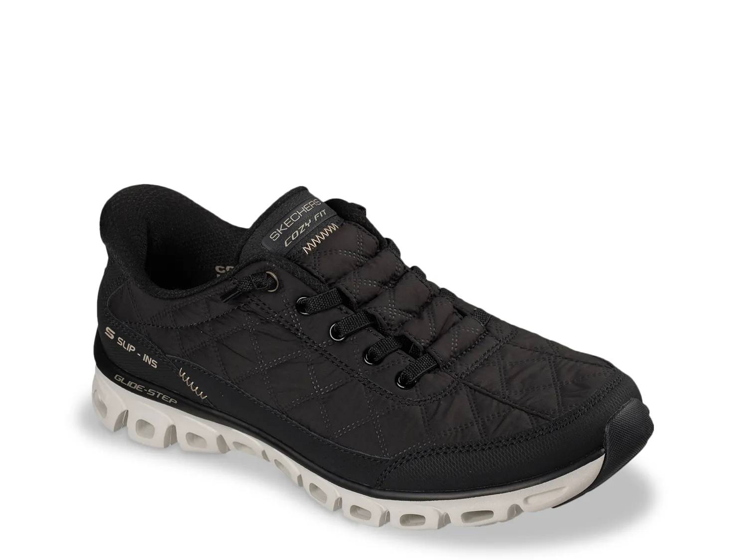 Hands Free Slip-ins Glide-Step Cozy Fit At Ease Sneaker