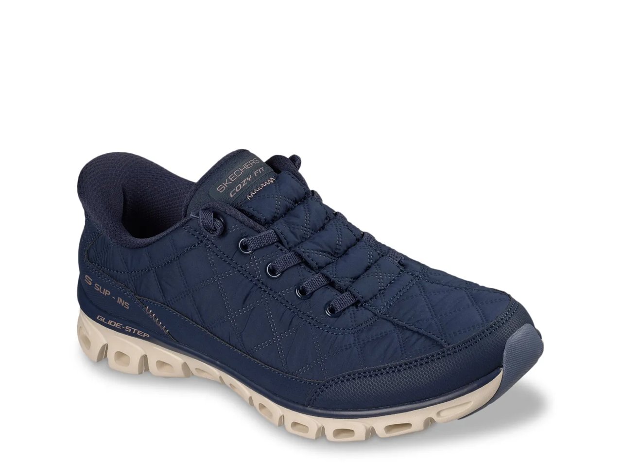 Hands Free Slip-ins Glide-Step Cozy Fit At Ease Sneaker