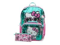 Hello Kitty Backpack Set Multicolor view
