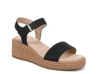 Goldie Espadrille Wedge Sandal Black view