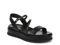 Zayda Platform Sandal Black view