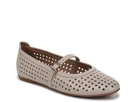 Aria Mary Jane Flat Ivory Leather view