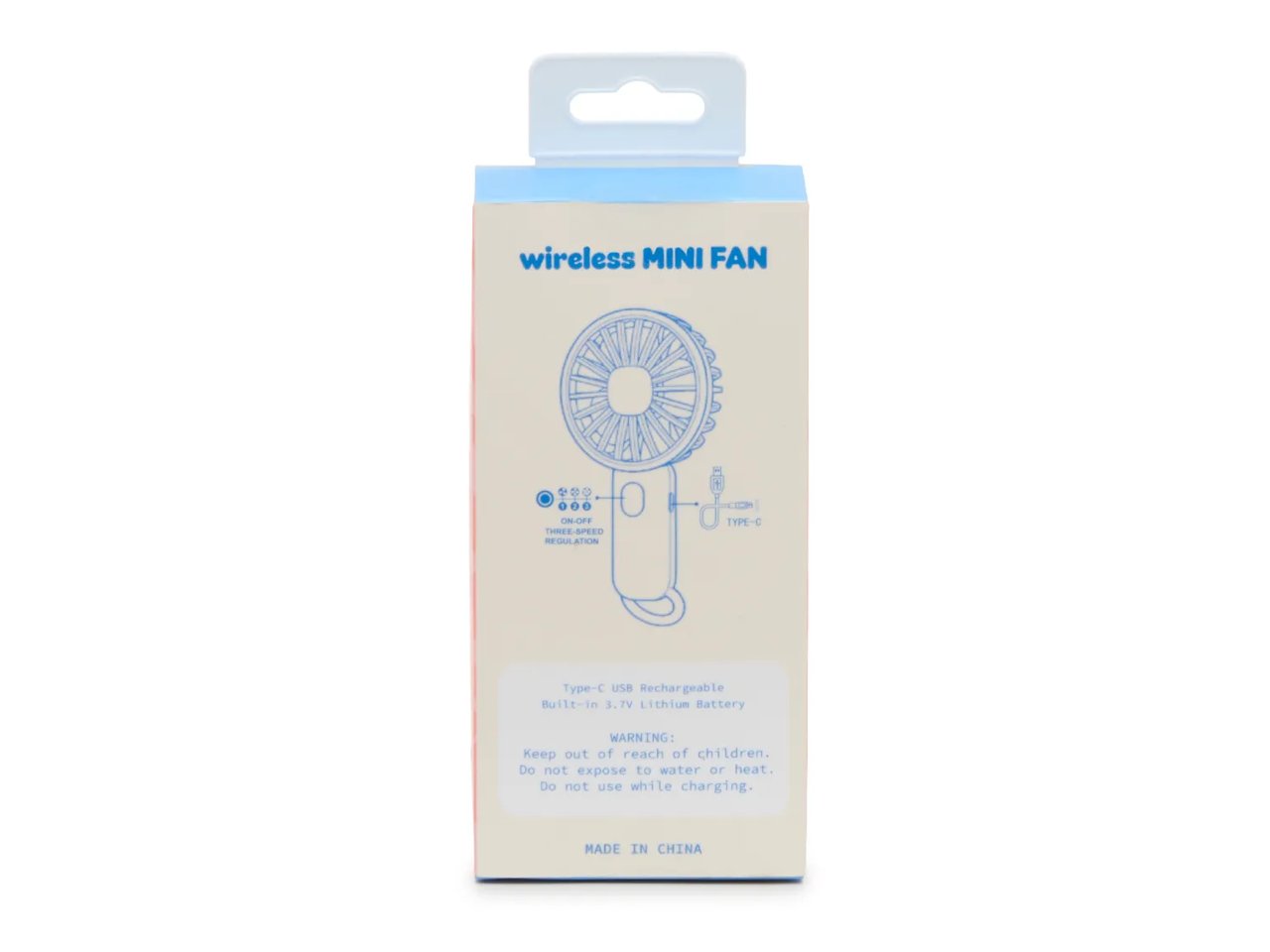 Wireless Mini Fan