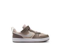 Court Borough Low Sneaker - Kids' Dark Brown view