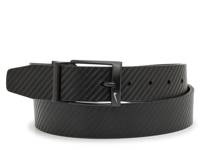 Texture Reversible Men's Belt Black view