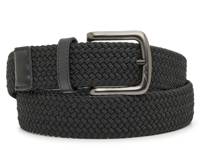 Stretch Woven Men's Belt Black view