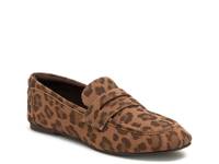 Trixie Penny Loafer Tan Leopard Print view