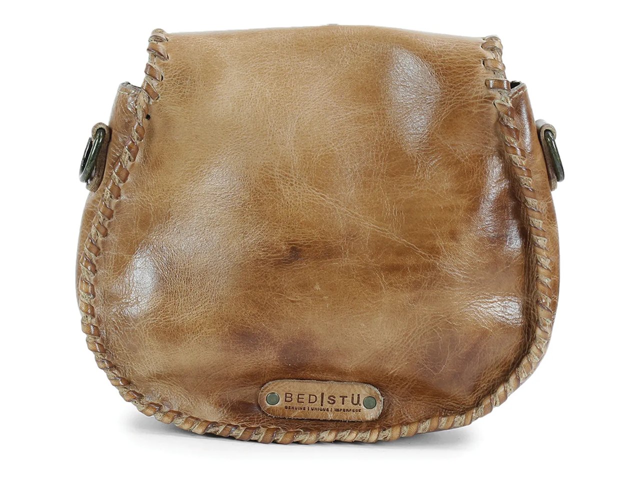 Half Moon Leather Crossbody Bag