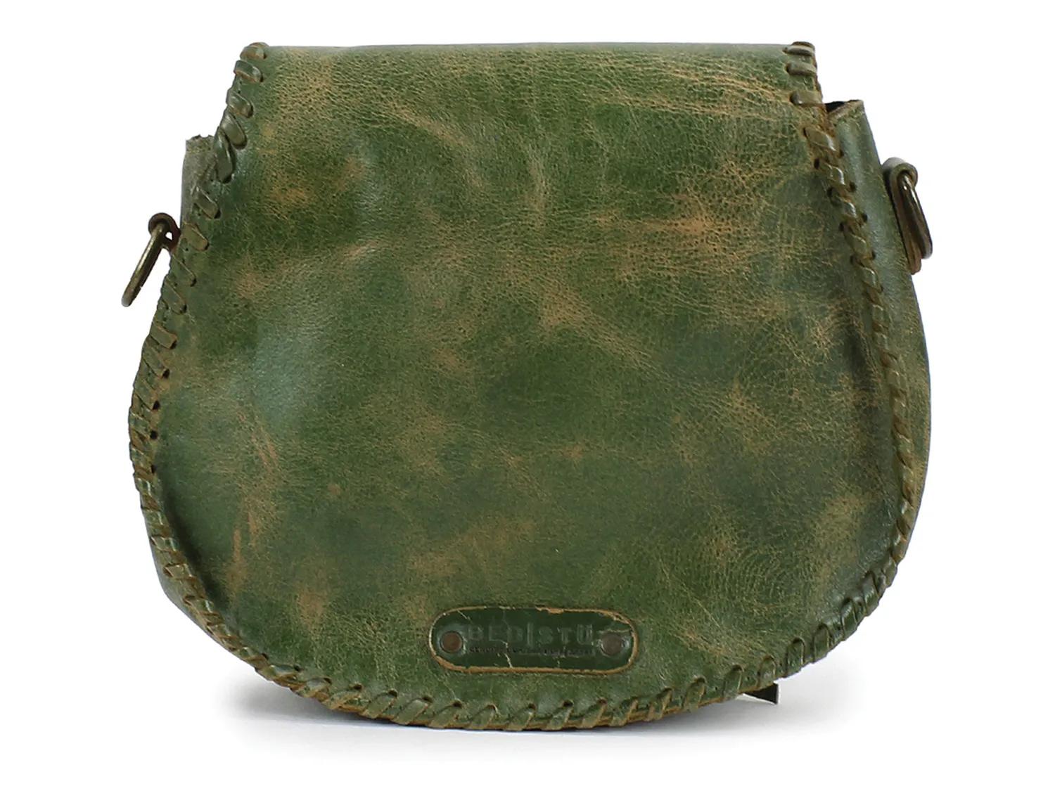 Half Moon Leather Crossbody Bag