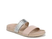 Elaine Sandal Silver/Pink Leather view
