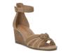Jaelah Wedge Sandal Taupe view