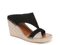 Farren Wedge Sandal Black view